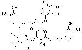 连翘酯苷B结构式_81525-13-5结构式