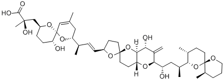 鳍藻毒素结构式_81720-10-7结构式