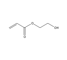 丙烯酸羟乙酯结构式_818-61-1结构式