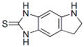 (9CI)-3,5,6,7-四氢-吡咯并[2,3-f]苯并咪唑-2(1H)-硫酮结构式_81864-33-7结构式