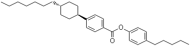 4-戊基苯基-4-(4-反式-庚基环己基)苯甲酸结构式_81929-47-7结构式