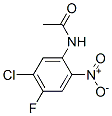 N1-(5-氯-4-氟-2-硝基苯基)乙酰胺结构式_81962-58-5结构式