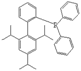 2-二苯基磷-2,4,6-三异丙基联苯结构式_819867-23-7结构式