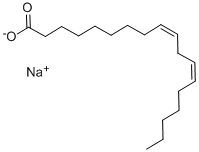 亚油酸钠结构式_822-17-3结构式