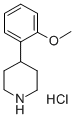 4-(2-甲氧基苯基)哌啶盐酸盐结构式_82212-04-2结构式