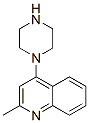 2-甲基-4-哌嗪喹啉结构式_82241-22-3结构式