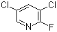 3,5-二氯-2-氟吡啶结构式_823-56-3结构式
