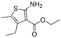 2-氨基-4-乙基-5-甲基噻吩-3-羧酸甲酯结构式_82546-91-6结构式