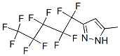 3-(Undecafluoro-1-pentyl)-5-(methyl)pyrazole Structure,82633-43-0Structure