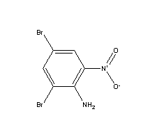 2,4-二溴-6-硝基苯胺结构式_827-23-6结构式