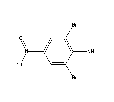 2,6-二溴-4-硝基苯胺结构式_827-94-1结构式