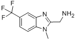 [1-甲基-5-(三氟甲基)-1H-苯并咪唑-2-基]甲胺结构式_828241-99-2结构式