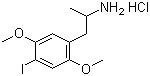 盐酸 DOI结构式_82830-44-2结构式