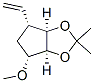 (3aR,4R,6R,6aS)-4-乙烯基四氢-6-甲氧基-2,2-二甲基-4H-环戊-1,3-二氧杂环戊烯结构式_828937-31-1结构式