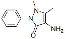 4-氨基安替比林结构式_83-07-8结构式