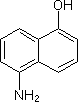 1-氨基-5-萘酚结构式_83-55-6结构式