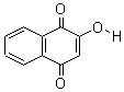 2-羟基-1,4-萘醌结构式_83-72-7结构式