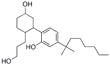 5-(1,1-二甲基庚基)-2-[5-羟基-2-(3-羟基丙基)环己基]苯酚结构式_83002-04-4结构式