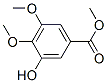 3,4-二甲氧基-5-羟基苯甲酸甲酯结构式_83011-43-2结构式