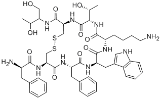 醋酸奥曲肽结构式_83150-76-9结构式