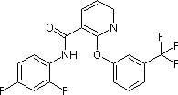 吡氟草胺结构式_83164-33-4结构式