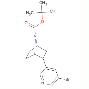 (1R,2R,4S)-7-氮杂双环[2.2.1]庚烷-7-羧酸,2-(5-溴-3-吡啶)-,1,1-二甲基乙酯结构式_832712-40-0结构式