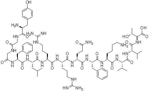 强啡肽B结构式_83335-41-5结构式