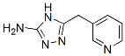 5-(Pyridin-3-ylmethyl)-4H-1,2,4-triazol-3-amine Structure,83417-25-8Structure
