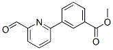 3-(6-甲酰基-2-吡啶)苯甲酸甲酯结构式_834884-82-1结构式