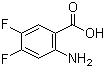 2-氨基-4,5-二氟苯甲酸结构式_83506-93-8结构式