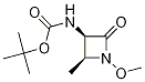[(2S,3s)-1-甲氧基-2-甲基-4-氧代-3-氮杂啶]-氨基甲酸1,1-二甲基乙酯结构式_83542-13-6结构式