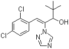 烯唑醇结构式_83657-24-3结构式