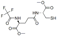 N-(N-三氟乙酰基-L-gamma-谷氨酰)-L-半胱氨酸二甲酯结构式_83851-50-7结构式