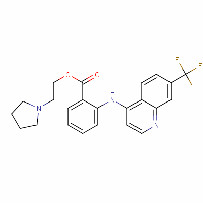 氟非宁结构式_83863-79-0结构式