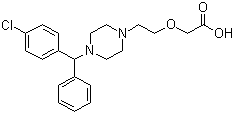 西替利嗪结构式_83881-51-0结构式