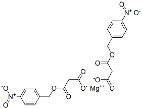 对硝基苄醇丙二酸单酯镁结构式_83972-01-4结构式