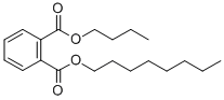 辛基邻苯二甲酸丁酯结构式_84-78-6结构式