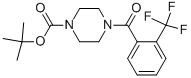4-(2-三氟甲基苯甲酰基)-哌嗪-1-羧酸叔丁酯结构式_840491-84-1结构式