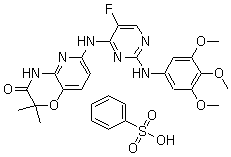 R406(苯磺酸盐)结构式_841290-81-1结构式