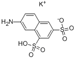 7-Amino-1,3-naphthalenedisulfonic acid monopotassium salt monohydrate Structure,842-15-9Structure