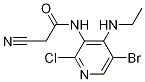 N-(5-溴-2-氯-4-(乙基氨基)吡啶-3-基)-2-氰基乙酰胺结构式_842144-04-1结构式