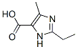 2-乙基-5-甲基-3H-咪唑-4-羧酸结构式_84255-25-4结构式