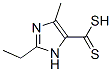 2-乙基-4-甲基咪唑-5-二硫代羧酸结构式_84255-42-5结构式