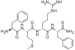 H-phe-met-d-arg-phe-nh2 Structure,84313-44-0Structure