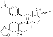 米非司酮中间体 E结构式_84371-64-2结构式