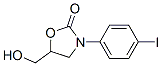 5-羟基甲基-3-(4-碘苯基)-2-噁唑烷酮结构式_84460-41-3结构式