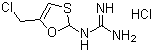 2-胍基-4-氯甲基噻唑盐酸盐结构式_84545-70-0结构式