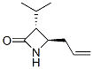 反式-(9ci)-3-(1-甲基乙基)-4-(2-丙烯基)-2-氮杂啶酮结构式_84572-14-5结构式