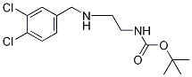 [2-[[(3,4-二氯苯基)甲基]氨基]乙基]氨基甲酸1,1-二甲基乙酯结构式_845723-26-4结构式