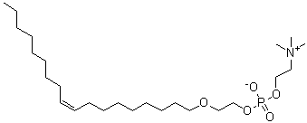 Oleyloxyethyl phosphorylcholine Structure,84601-19-4Structure